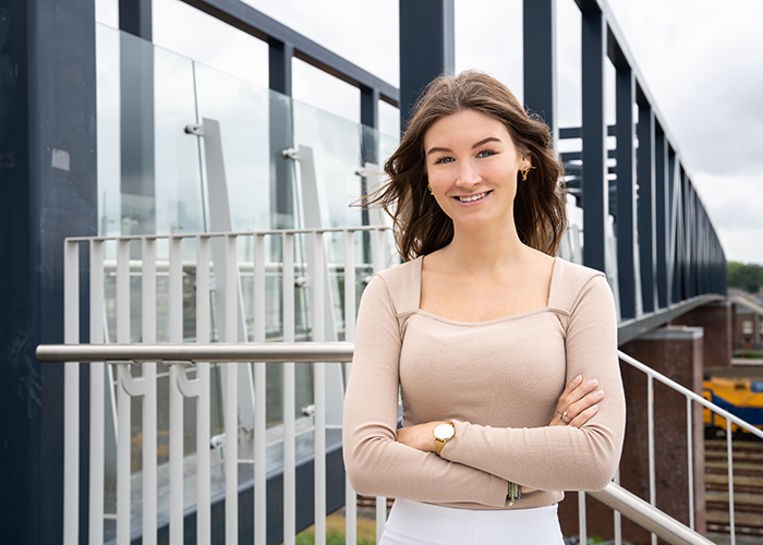 Associate degree student van de opleiding Human Resource Management