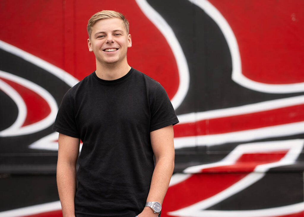 Associate degree student van de opleiding Sportmanagement