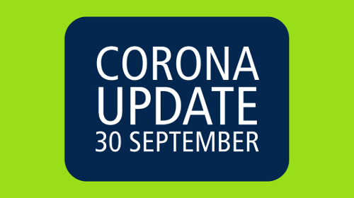 Update coronavirus 30 september Associate degrees Academie